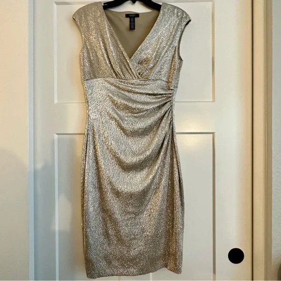 white christmas dresses Champagne Sequin Halter Maxi Dress - All Dresses